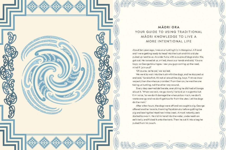 Māori Ora - Your guide to using traditional Māori knowledge to live a more intentional life.